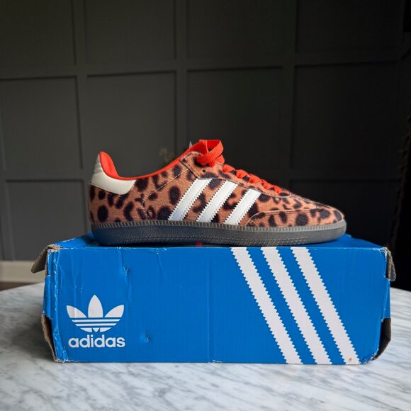 Adidas Sambas OG "Leopard Print" NWT - Picture 1 of 8
